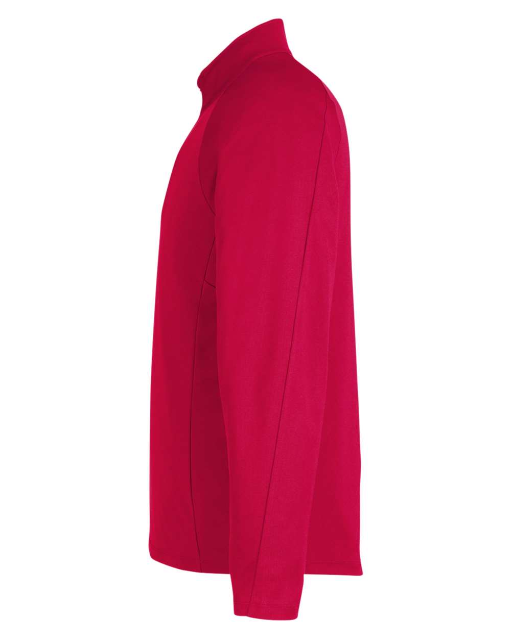 Core365 Men's Origin Performance Pique Quarter-Zip Pullover - CE418 Classic Red- Carbon