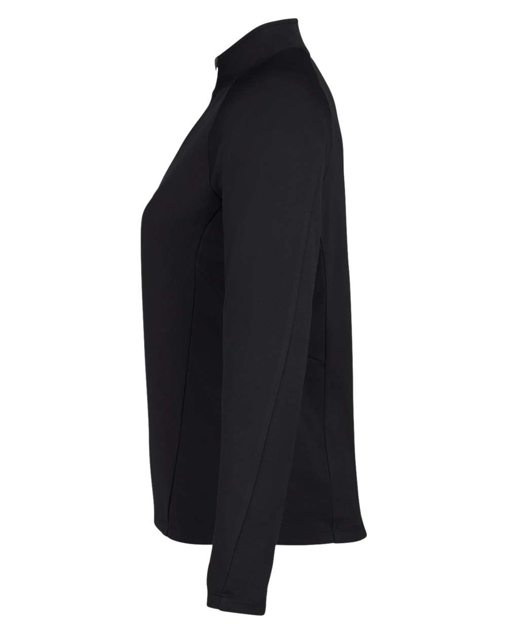 Core365 Women's Origin Performance Pique Quarter-Zip Pullover - CE418W Black- Carbon