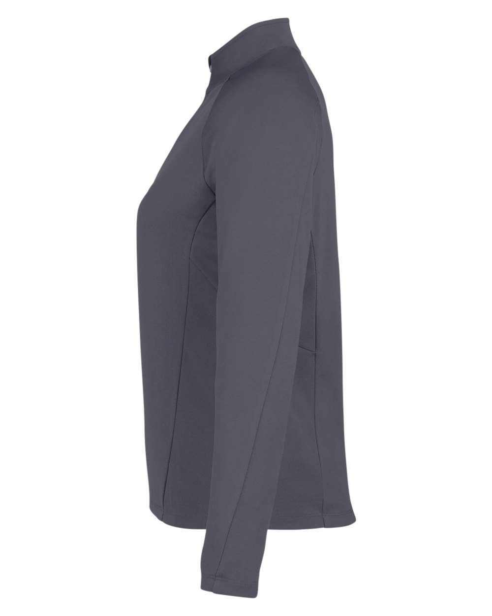 Core365 Women's Origin Performance Pique Quarter-Zip Pullover - CE418W Carbon- Black