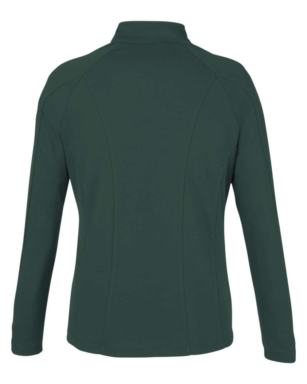 Core365 Women's Origin Performance Pique Quarter-Zip Pullover - CE418W Forest- Carbon