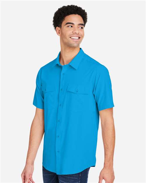 Core365 Men's Ultra UVP® Marina Shirt - CE510 Electric Blue