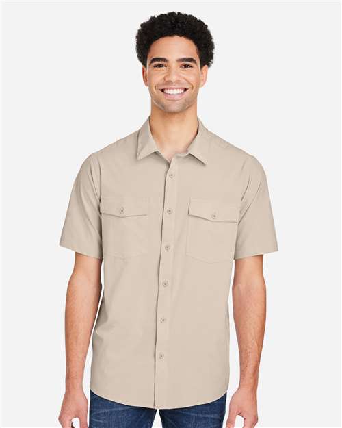 Core365 Men's Ultra UVP® Marina Shirt - CE510 Stone
