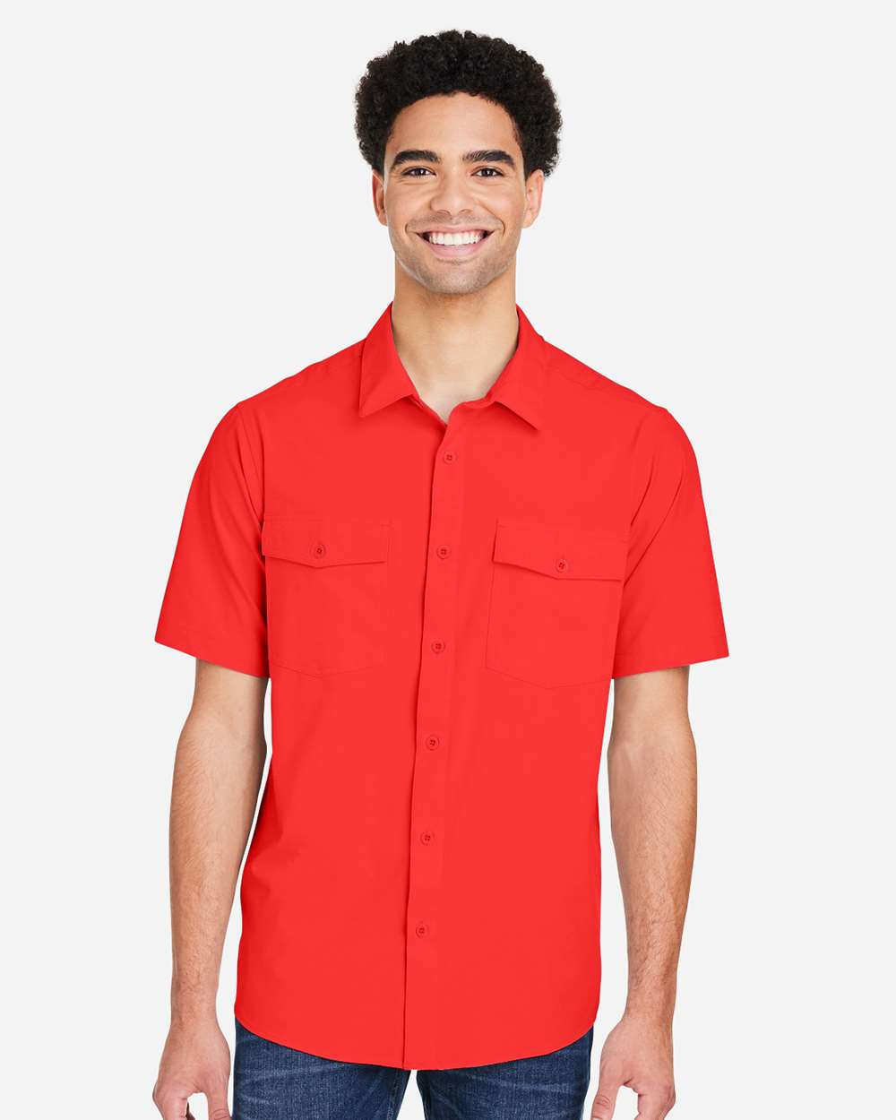 Core365 Men's Ultra UVP® Marina Shirt - CE510 Marina Red