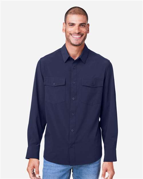 Core365 Men's Ultra UVP® Marina Shirt - CE510L Classic Navy