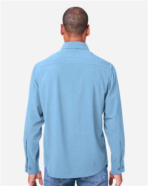 Core365 Men's Ultra UVP® Marina Shirt - CE510L Columbia Blue