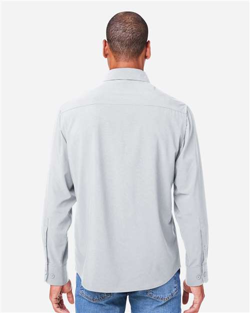 Core365 Men's Ultra UVP® Marina Shirt - CE510L Platinum