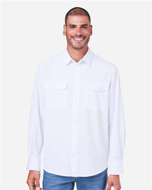 Core365 Men's Ultra UVP® Marina Shirt - CE510L White