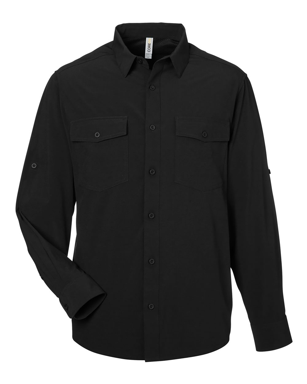 Core365 Men's Ultra UVP® Marina Shirt - CE510L Black