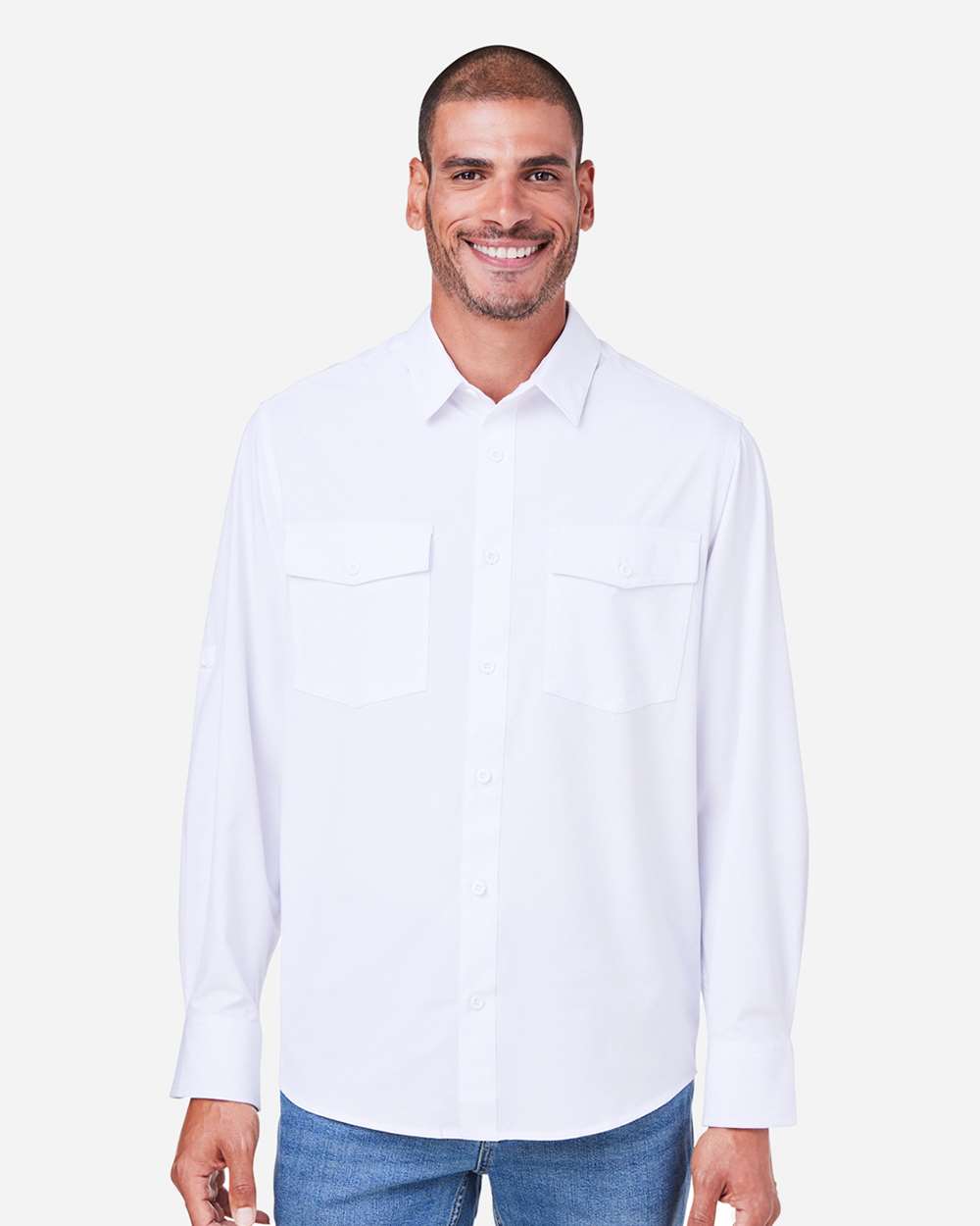 Core365 Men's Ultra UVP® Marina Shirt - CE510L White