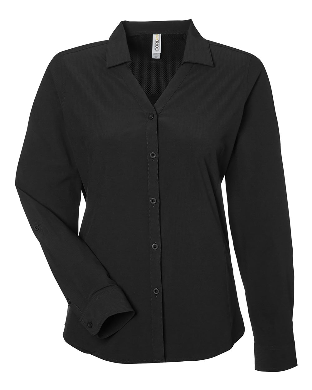 Core365 Women's Ultra UVP® Marina Shirt - CE510LW Black