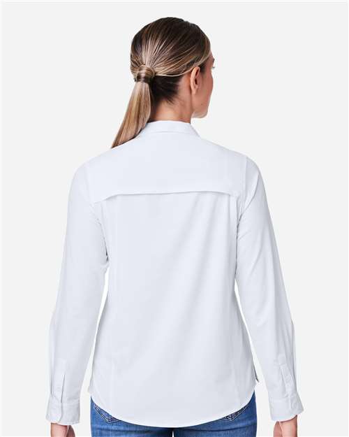 Core365 Women's Ultra UVP® Marina Shirt - CE510LW White