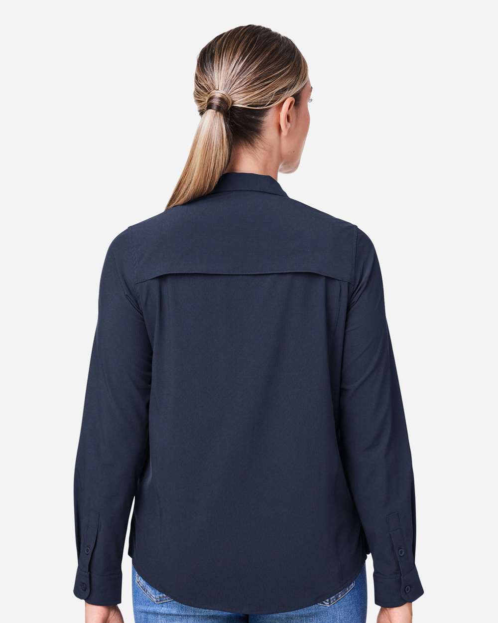 Core365 Women's Ultra UVP® Marina Shirt - CE510LW Classic Navy