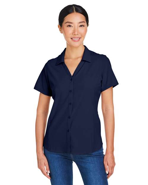 Core365 Women's Ultra UVP® Marina Shirt - CE510W Classic Navy