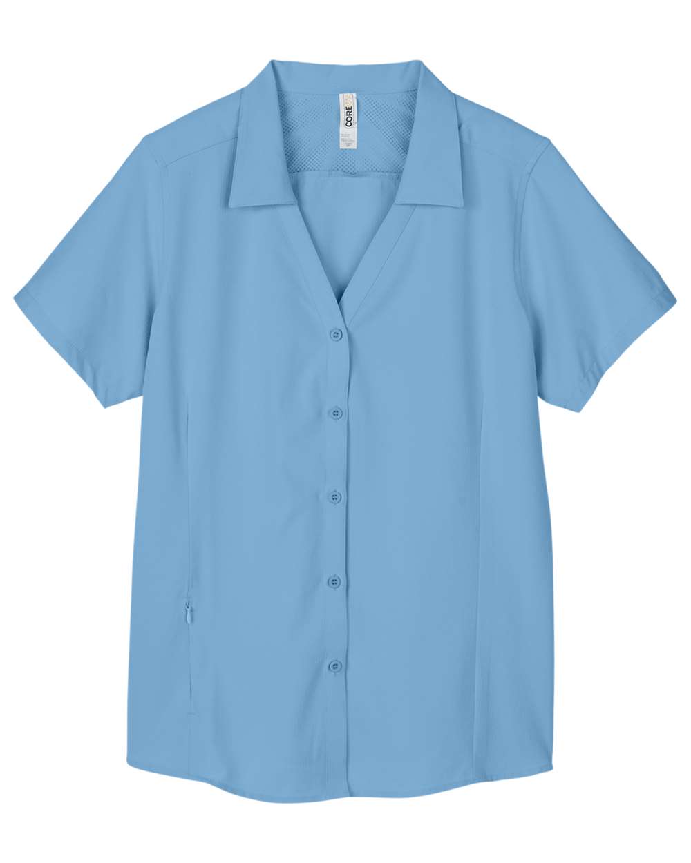 Core365 Women's Ultra UVP® Marina Shirt - CE510W Columbia Blue
