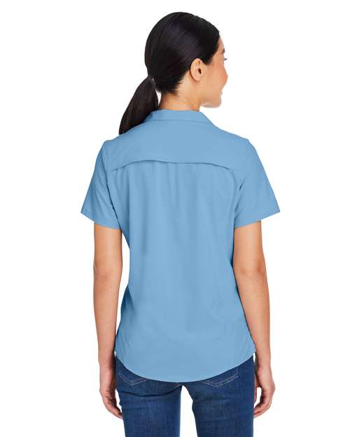 Core365 Women's Ultra UVP® Marina Shirt - CE510W Columbia Blue