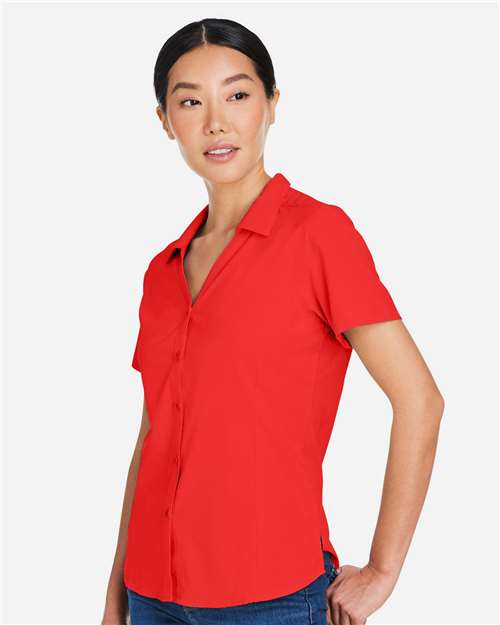 Core365 Women's Ultra UVP® Marina Shirt - CE510W Marina Red