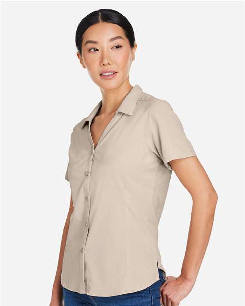 Core365 Women's Ultra UVP® Marina Shirt - CE510W Stone