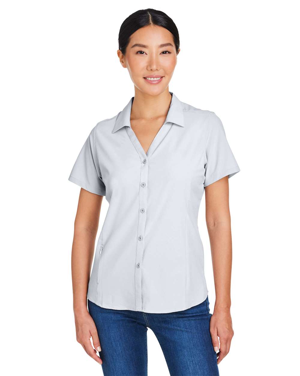 Core365 Women's Ultra UVP® Marina Shirt - CE510W Platinum