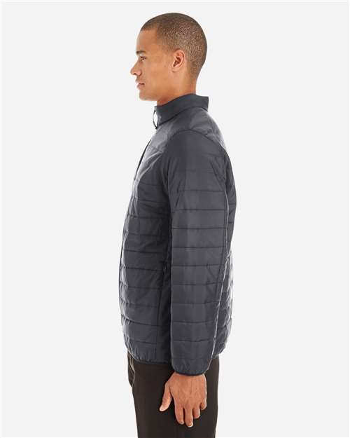 Core365 Men's Prevail Packable Puffer Jacket - CE700 Carbon