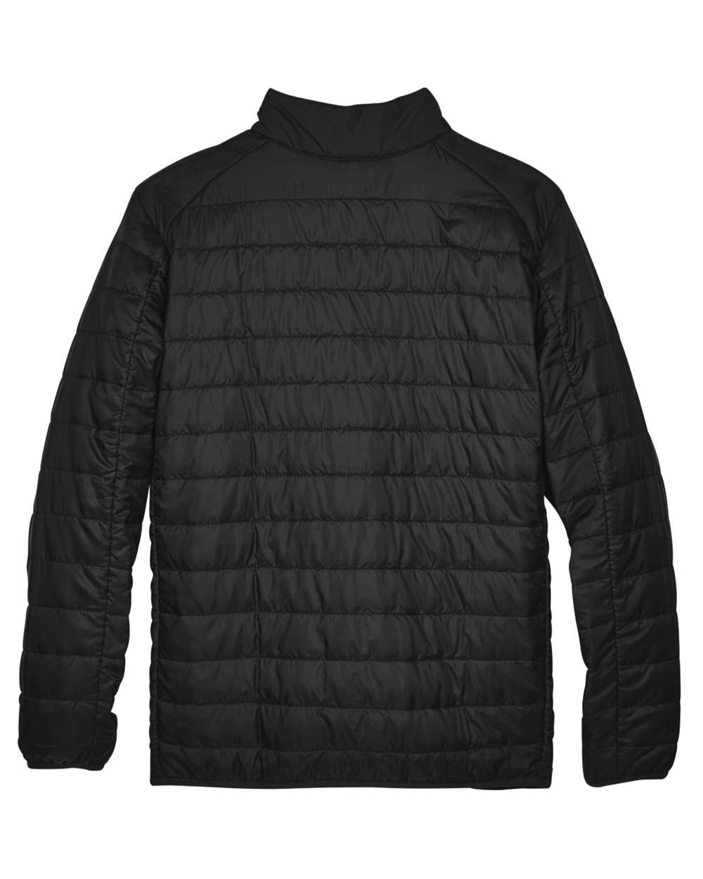 Core365 Men's Prevail Packable Puffer Jacket - CE700 Black