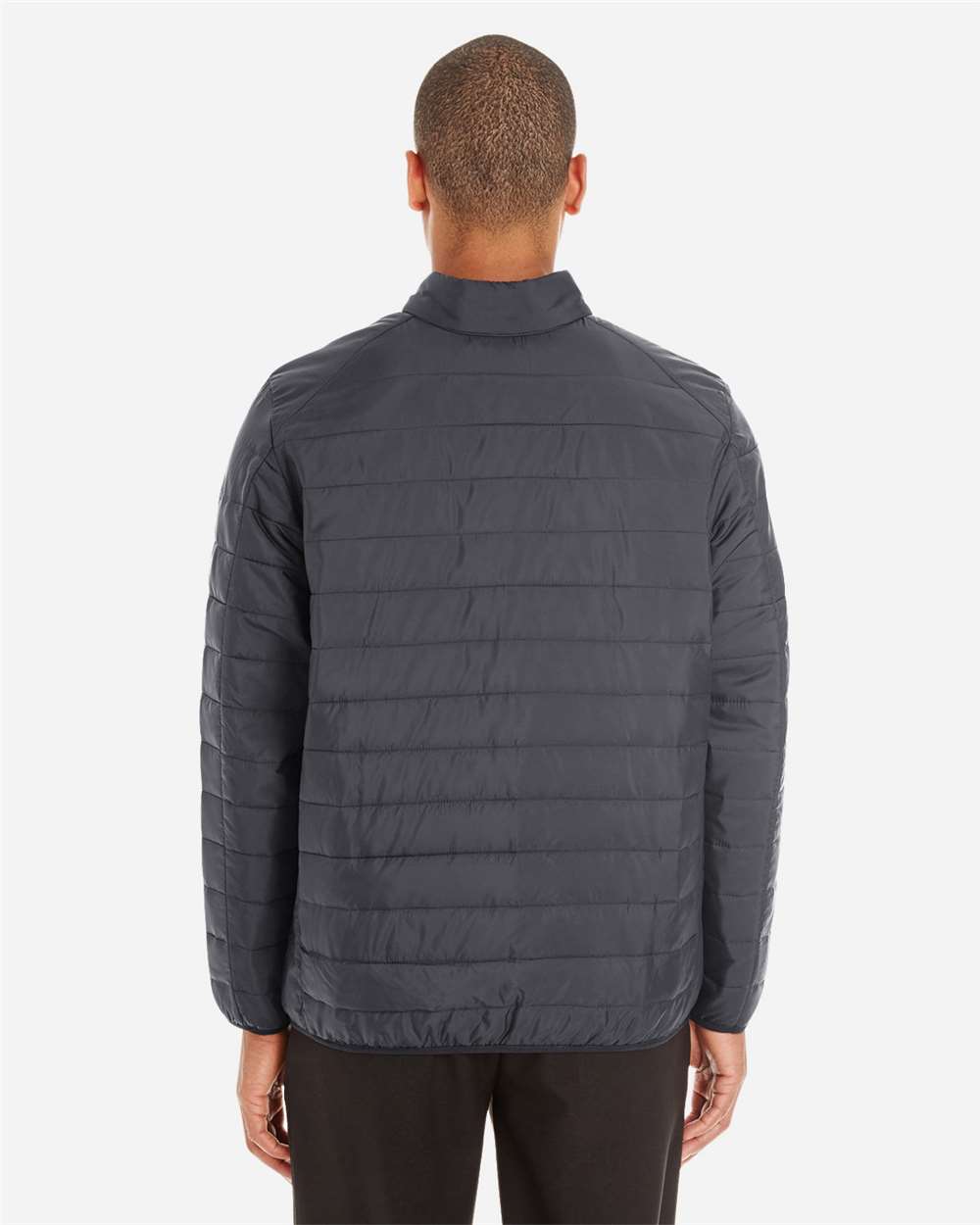 Core365 Men's Prevail Packable Puffer Jacket - CE700 Carbon