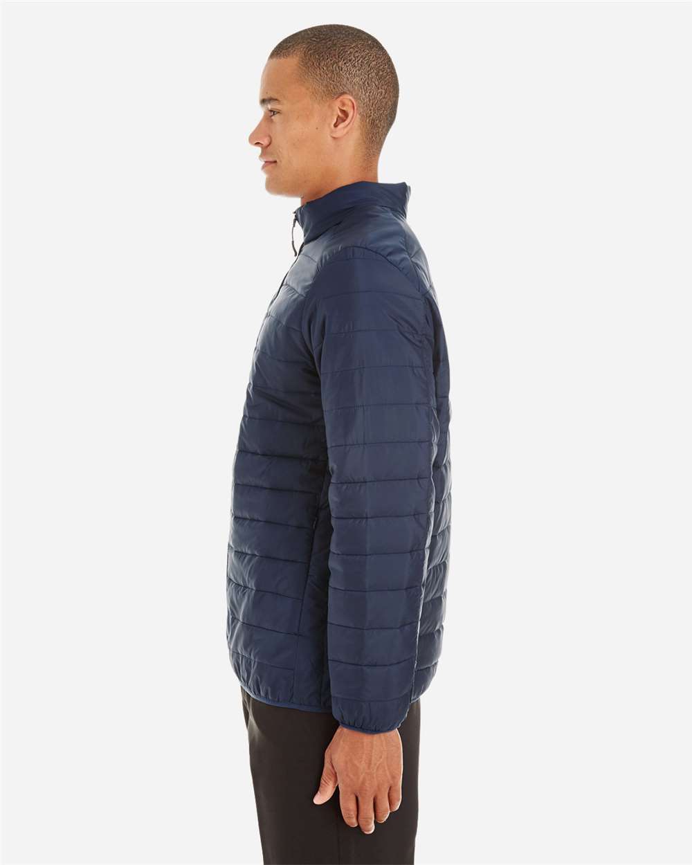 Core365 Men's Tall Prevail Packable Puffer - CE700T Classic Navy
