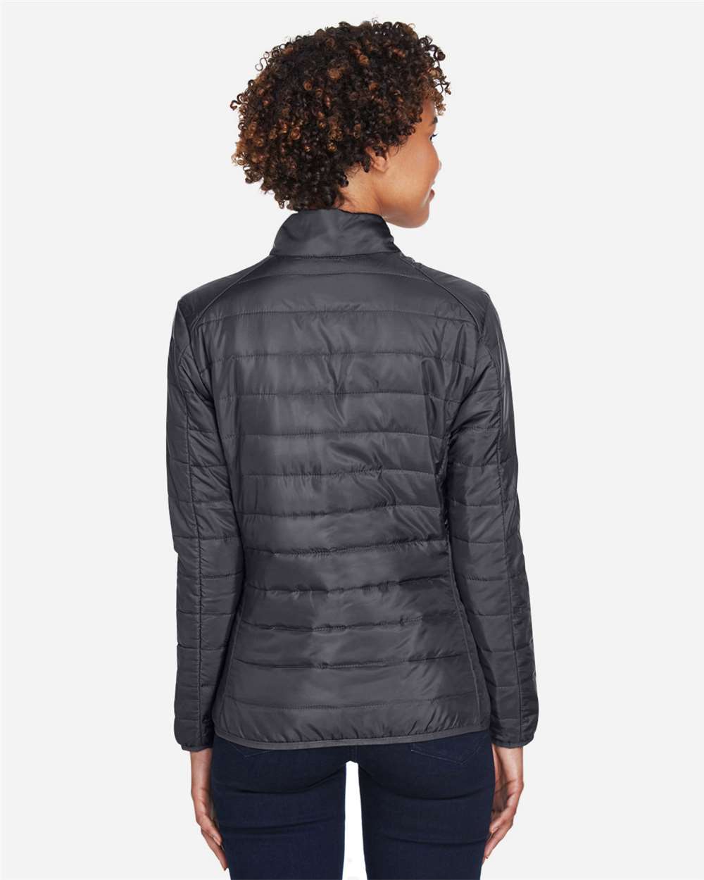 Core365 Women's Prevail Packable Puffer Jacket - CE700W Carbon