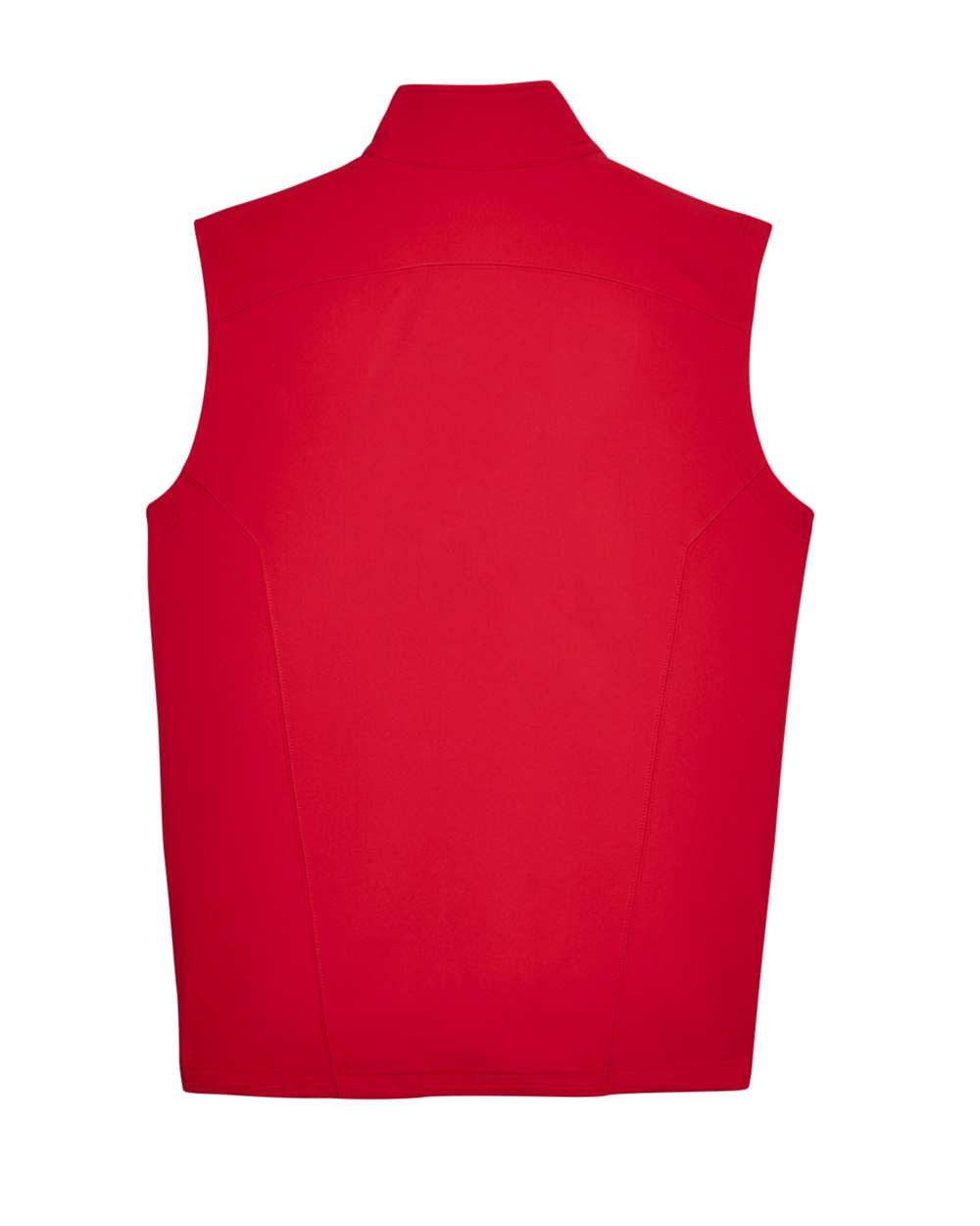 Core365 Men's Cruise Two-Layer Fleece Bonded Soft Shell Vest - CE701 Classic Red