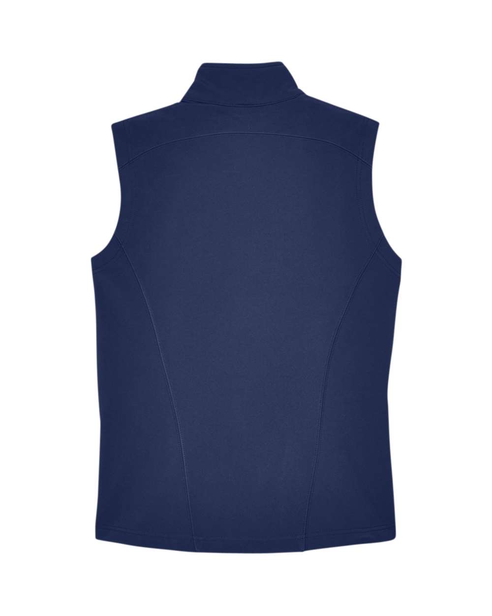 Core365 Women's Cruise Two-Layer Fleece Bonded Soft Shell Vest - CE701W Classic Navy