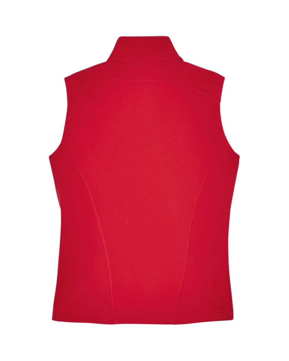 Core365 Women's Cruise Two-Layer Fleece Bonded Soft Shell Vest - CE701W Classic Red
