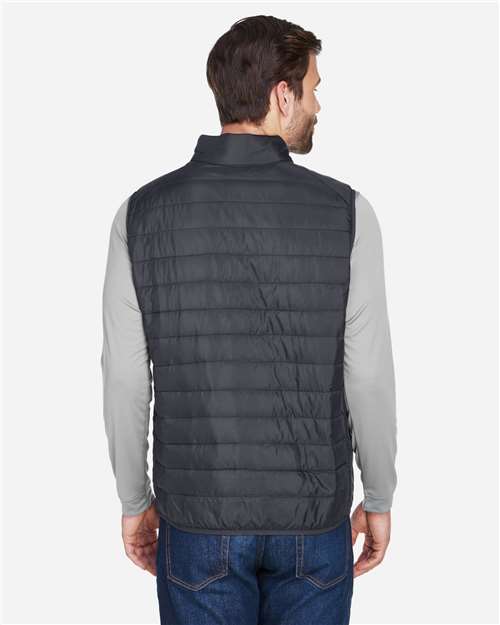 Core365 Men's Prevail Packable Puffer Vest - CE702 Carbon