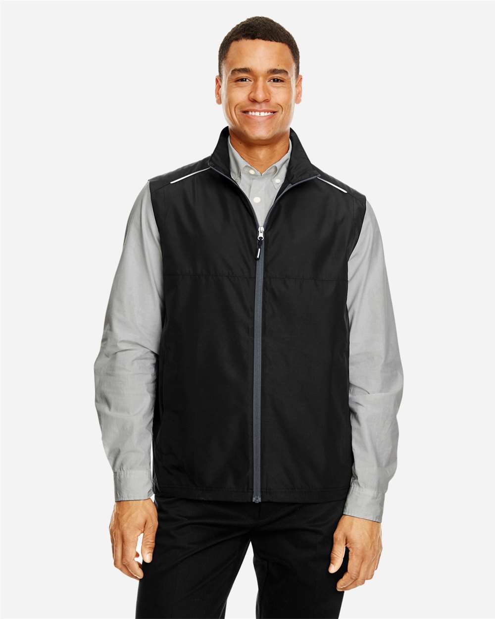 Core365 Men's Techno Lite Unlined Vest - CE703 Black