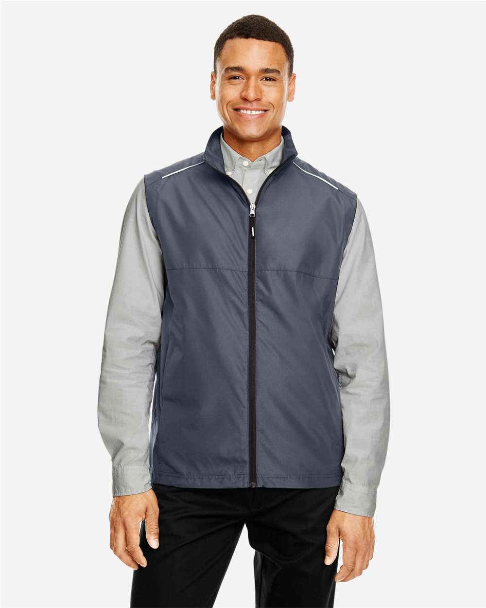 Core365 Men's Techno Lite Unlined Vest - CE703 Carbon