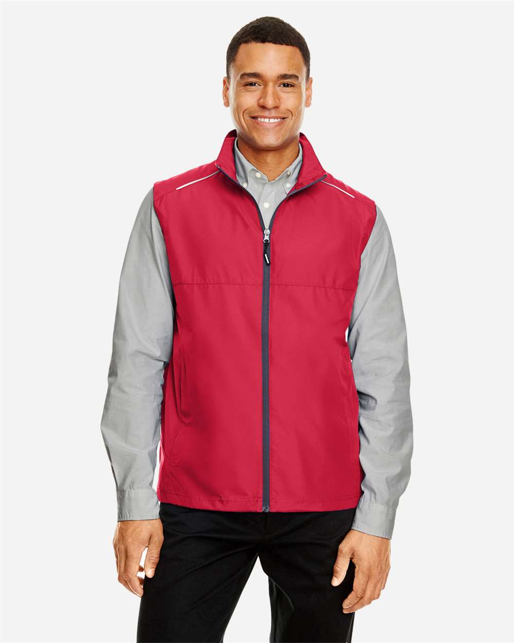 Core365 Men's Techno Lite Unlined Vest - CE703 Classic Red