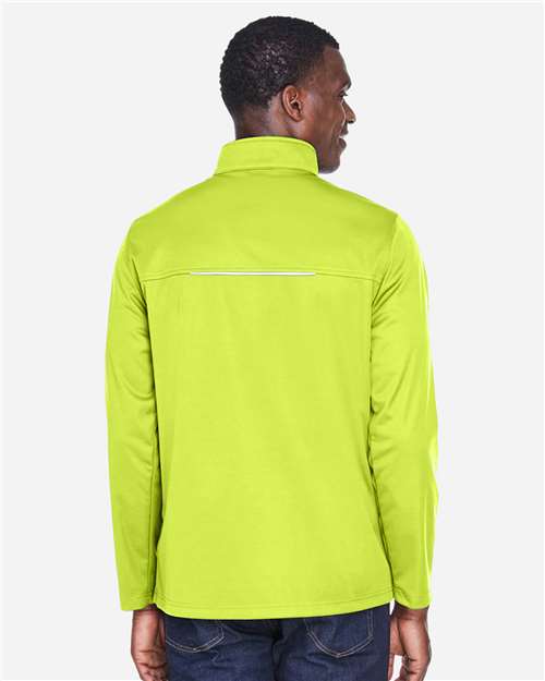 Core365 Men's Techno Lite Three-Layer Knit Tech-Shell - CE708 Safety Yellow