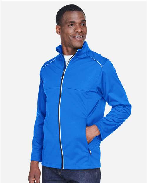 Core365 Men's Techno Lite Three-Layer Knit Tech-Shell - CE708 True Royal
