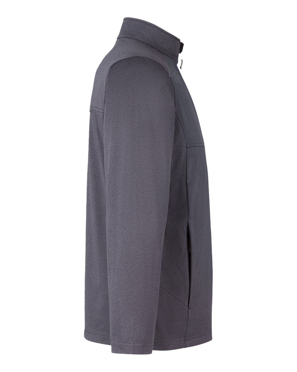 Core365 Men's Techno Lite Three-Layer Knit Tech-Shell - CE708 Carbon Heather