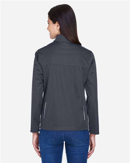 Core365 Women's Techno Lite Three-Layer Knit Tech-Shell - CE708W Carbon