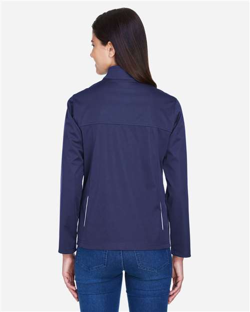 Core365 Women's Techno Lite Three-Layer Knit Tech-Shell - CE708W Classic Navy