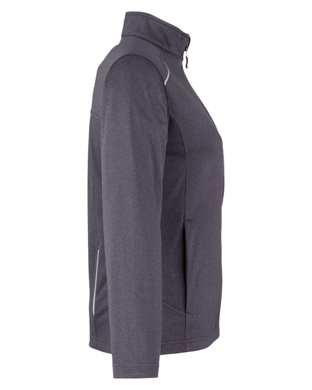 Core365 Women's Techno Lite Three-Layer Knit Tech-Shell - CE708W Carbon Heather