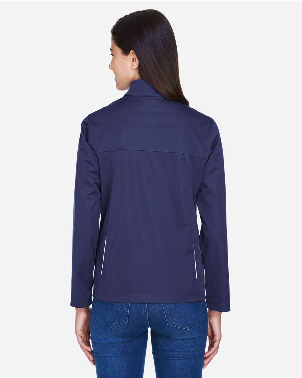 Core365 Women's Techno Lite Three-Layer Knit Tech-Shell - CE708W Classic Navy