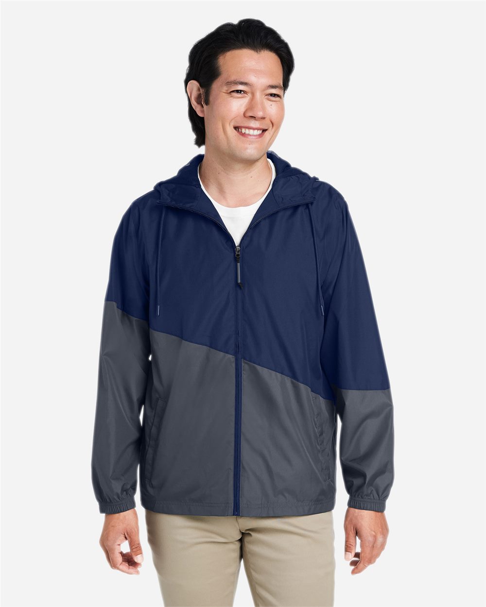 Core365 Unisex Techno Lite Colorblock Windbreaker - CE710
