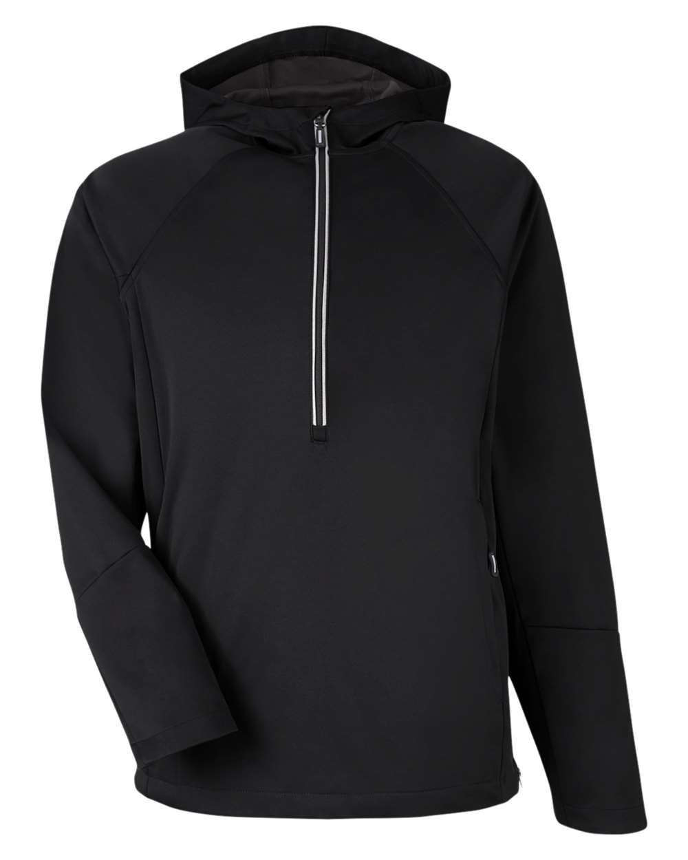 Core365 Unisex Techno Lite Pullover Anorak - CE711 Black