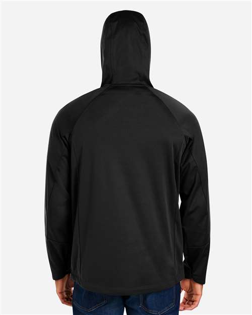 Core365 Unisex Techno Lite Pullover Anorak - CE711 Black