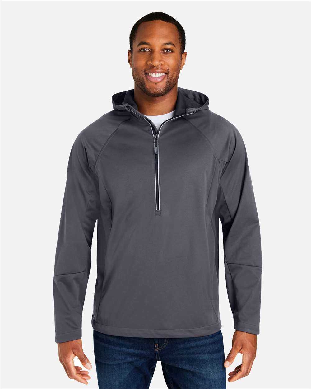 Core365 Unisex Techno Lite Pullover Anorak - CE711 Carbon