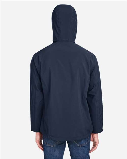 Core365 Men's Barrier Rain Jacket - CE712 Classic Navy