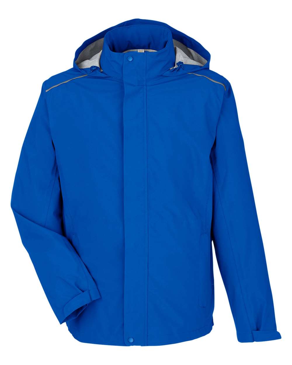 Core365 Men's Barrier Packable Waterproof Rain Jacket - CE712 True Royal