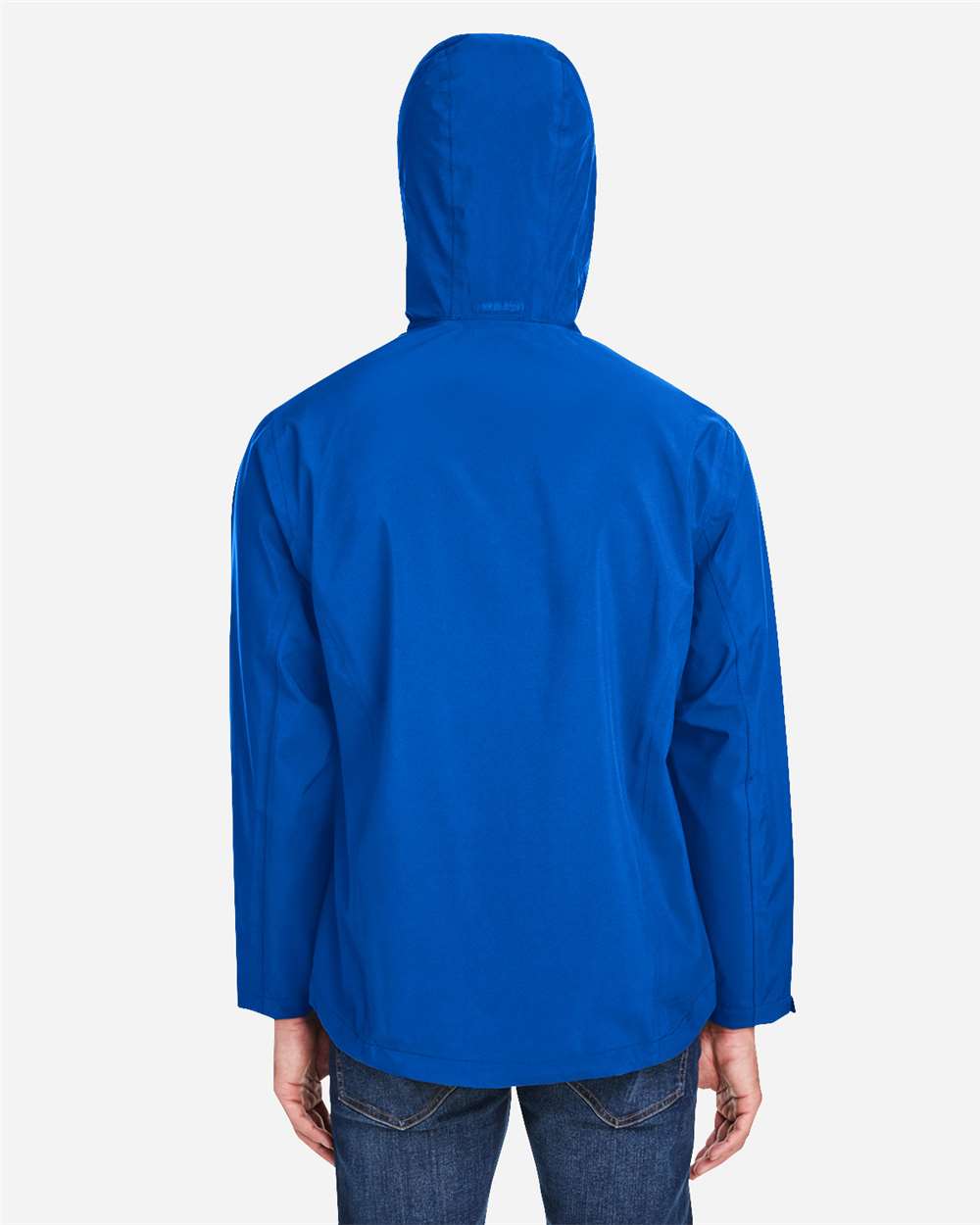 Core365 Men's Barrier Packable Waterproof Rain Jacket - CE712 True Royal