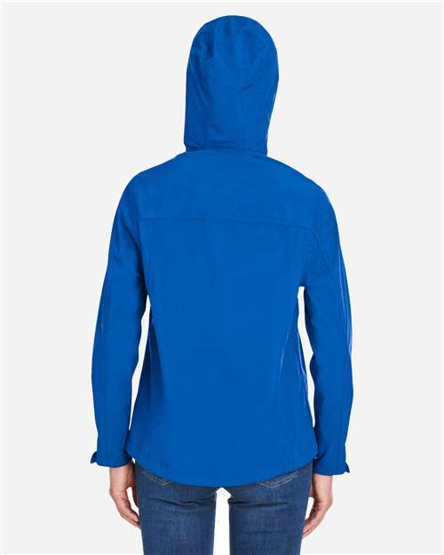 Core365 Women's Packable Rain Jacket - CE712W True Royal