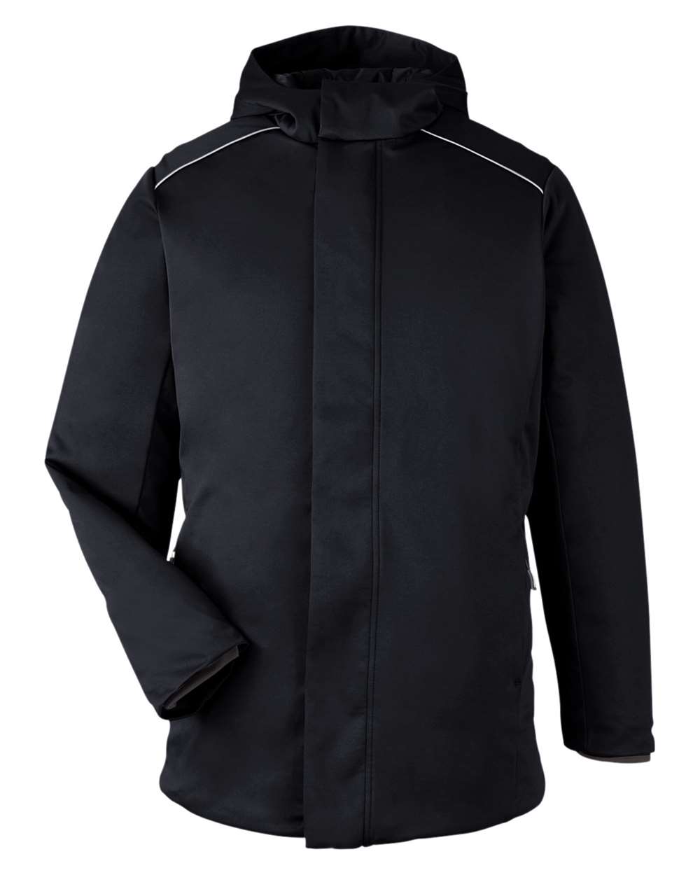 Core365 Unisex Techno Lite Flat-Fill Insulated Jacket - CE715 Black